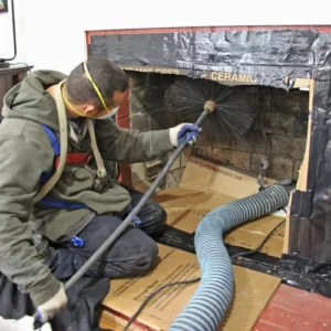 fireplace cleaning new